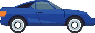 Blue Car Vehicle Color Isolated Icon