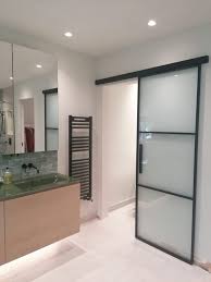 Sliding Glass Door Bathroom Doors
