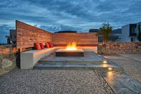 Beautiful Concrete Patio