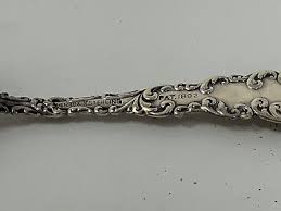 Antique 1893 Sterling Silver Spoon