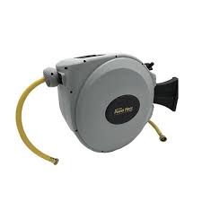 Portable 3 Layer Power Hybrid Hose Reel