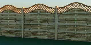 Paloma Garden Fence 3d Model By Sono2000