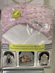 Beyond Baby Pink Minky Dot Plush Hooded