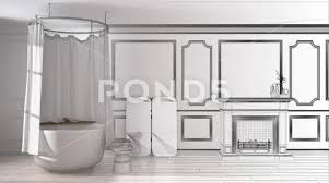 Unfinished Project Of Vintage Bathroom