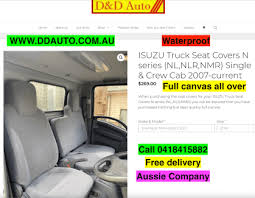 Isuzu Truck Seat Covers N Series Nl