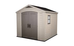 Keter Factor Shed 8x8ft Brown Keter Uk