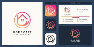 Home Care Logo With Creative Concept