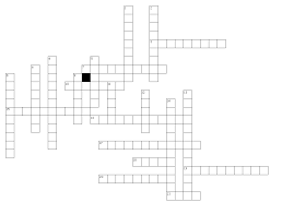 light and sound crossword puzzle