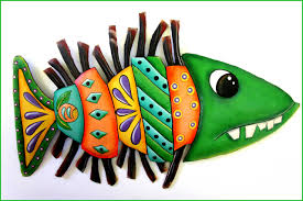 Tropical Fish Metal Art Designs