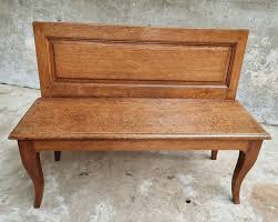 Vintage Oak Bench 1930s For At Pamono