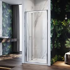 Folding Shower Cubicle 5mm Safety Glass