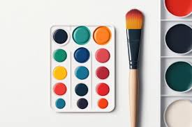 Paint Palette Paint Brush