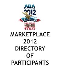 Marketplace 2016 Directory Of