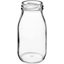 Acopa 6 Oz Glass Milk Bottle 12 Case
