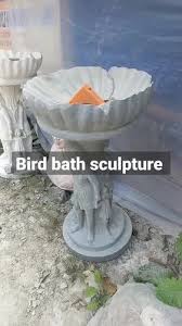 Or Birdbath Sculpture For Garden
