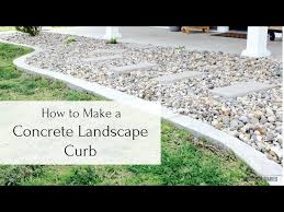 How To Make A Concrete Landscape Curb