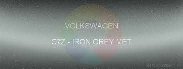 C7z Iron Grey Met For Volkswagen