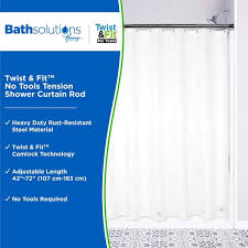 Steel Adjustable Shower Rod