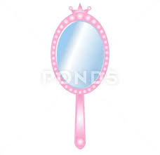 Vector Image Of A Hand Mirror For A
