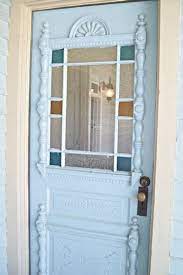 Antique Queen Anne Victorian Front Door