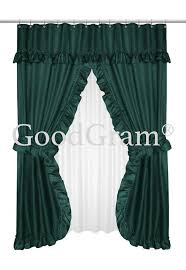 Double Swag Shower Curtain Sets