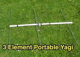 3 element portable yagi for 2 meters