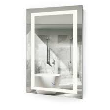 Krugg Icon 20 X 32 Led Bathroom Mirror With Dimmer Defogger Lighted Vanity Mirror