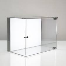 Wall Mounted Display Case With Illumination