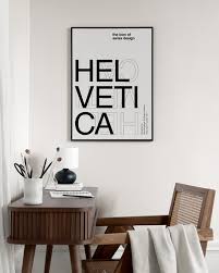 Helvetica The Icon Poster