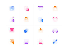 Flat Design Icons Flat Icon Frosted Glass