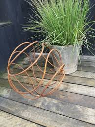 Rustic Decorative Metal Garden Orb