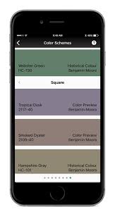 Color Harmonies Using Paints App