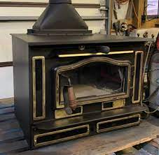 Country Flame Wood Burning Fireplace