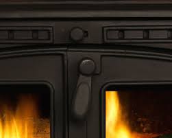 Ed Glass On A Wood Burning Stove