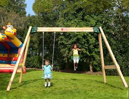 commercial swing set hy land classic