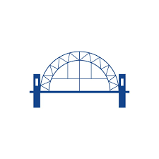 Bridge Logo Template Vector Icon Design