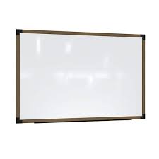 Magnetic Whiteboard With Wood Frame