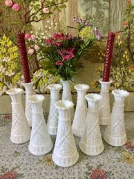 10 Milk Glass Vase For Flowers Vases