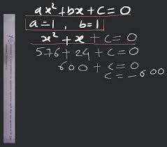 Word Problem On Quadratic Equation