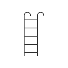 Ladder Icon Set Home Step Symbol