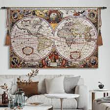 Antique Old World Map By Jan Janssonius
