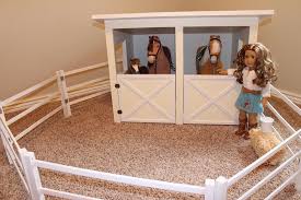 Doll Horse Stable And Fence Plans For