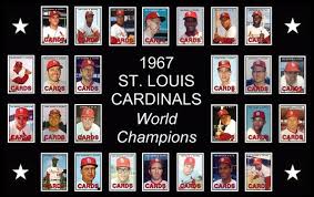 1967 St Louis Cardinals Poster Decor