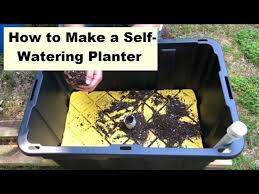 How To Build A Self Watering Planter
