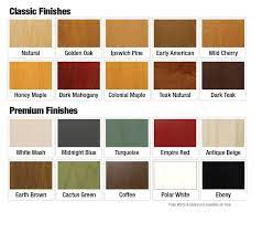 Wood Stain Colors Interior Stains