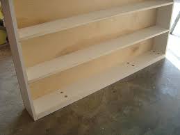 Build A Bookshelf On Top Of A Half Wall