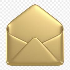 Gold Envelope Png Email Icon Sticker
