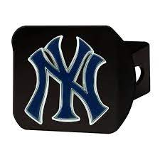 New York Yankees Black Color Hitch Cover