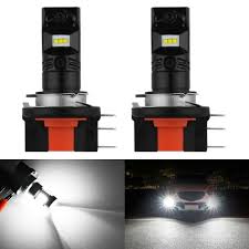 fule 2pcs h15 led headlight bulb canbus