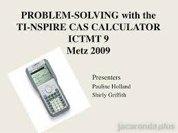 Ti Nspire Cas Calculator Ictmt